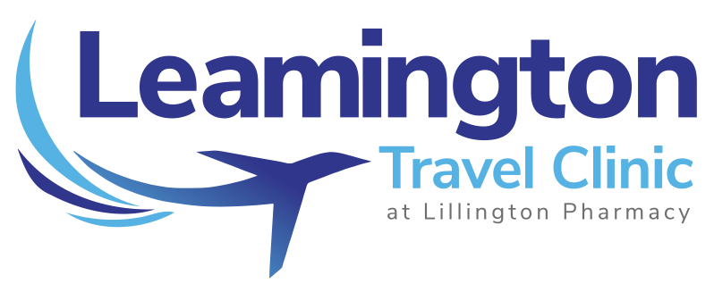 Logo for the Leamington travel vaccination clinic